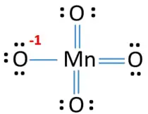 MnO4- lewis structure